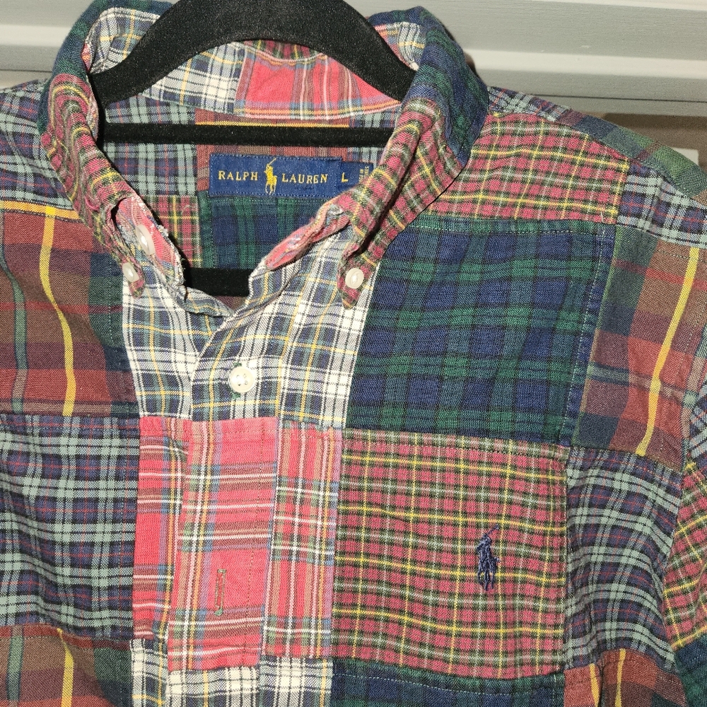 Polo by Ralph Lauren plaid button down shirt